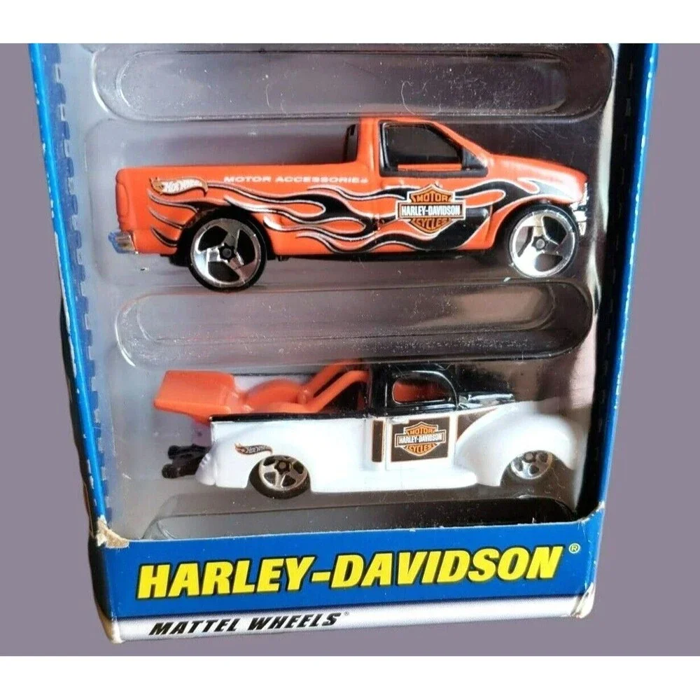 2000 Hot Wheels HARLEY-DAVIDSON Gift 5-Pack Die-Cast Cars #50030 1:64 NIP